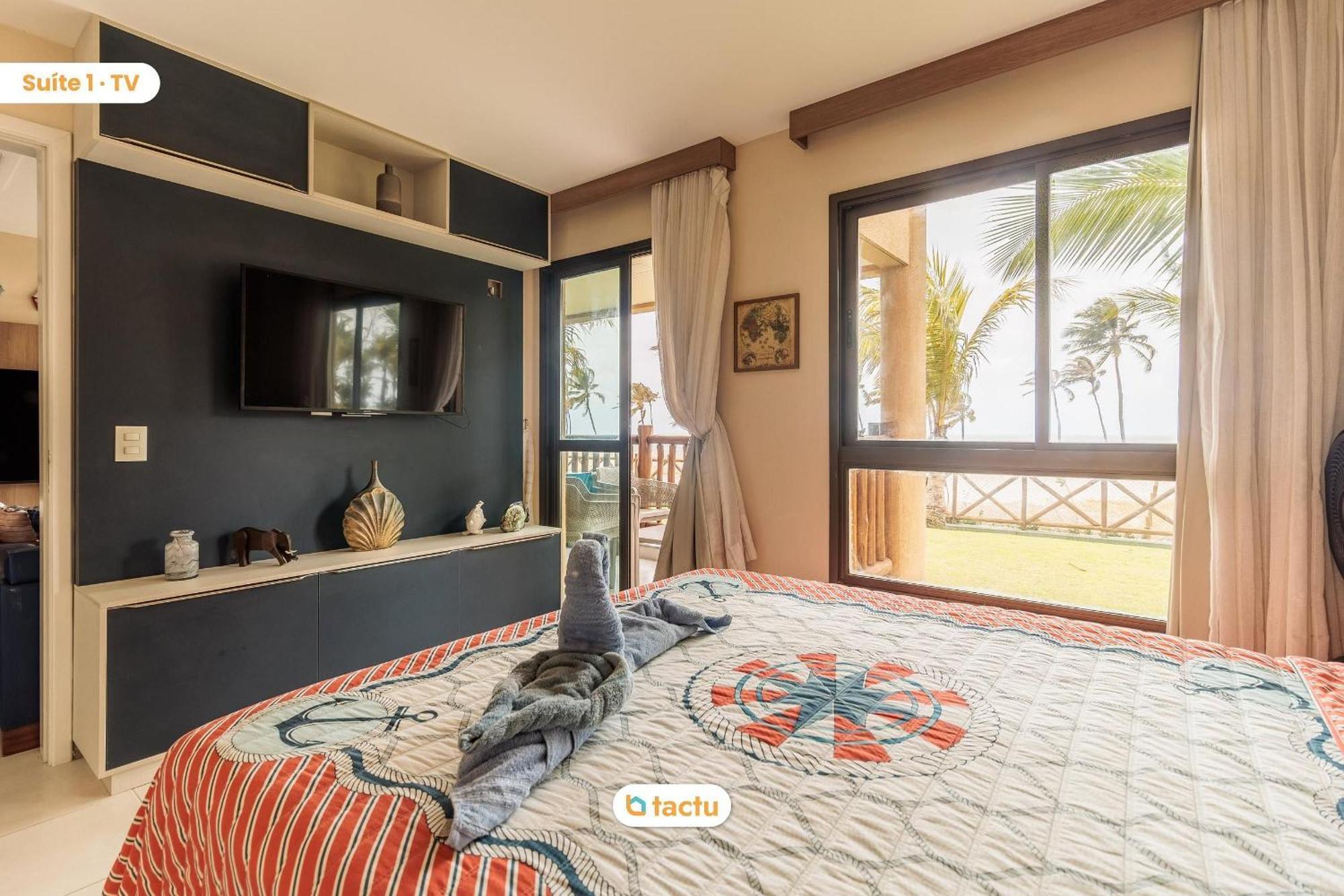 Bangalo Frente Mar No Vg Sun Cumbuco Por Tactu Villa ภายนอก รูปภาพ