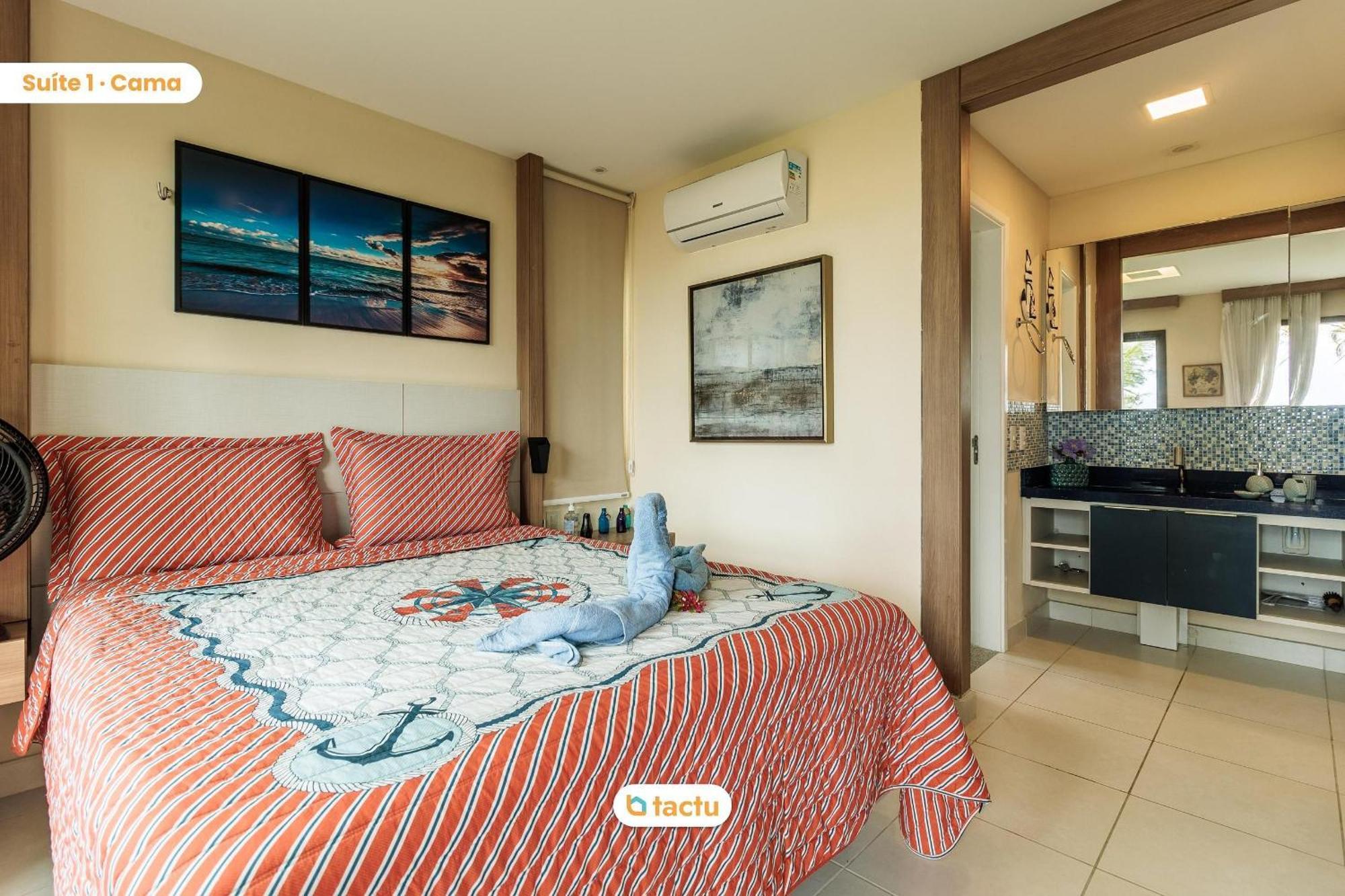 Bangalo Frente Mar No Vg Sun Cumbuco Por Tactu Villa ภายนอก รูปภาพ